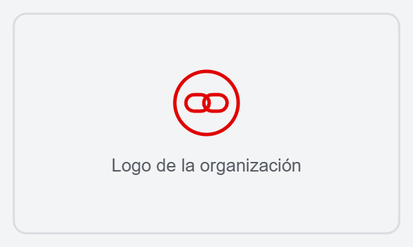 Espacio para el logo de la organización
